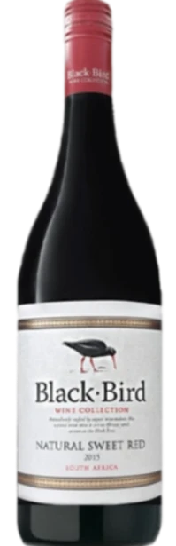 Black Bird Sweet Red